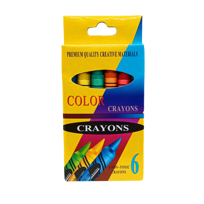 12 Cajas De Crayolas 6 Colores Mini Económicos Mayoreo